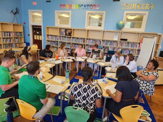 ROEworld's tweet image. Leadership team and team leaders came together to ensure the school year will be a success! @HISDCentral #highqualityinstruction #ROEistheplacetoBE
