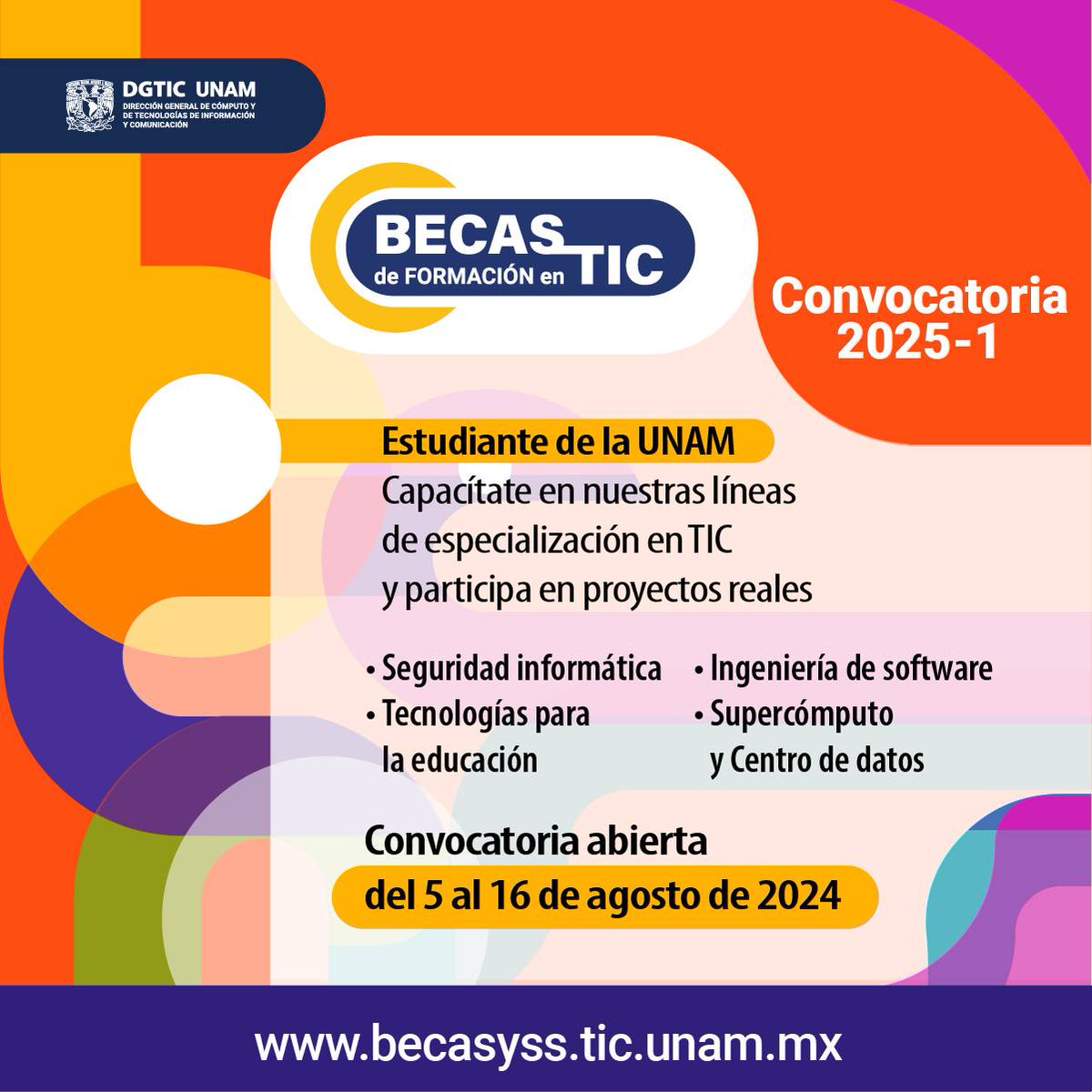 Becas EducaTIC UNAM tweet media