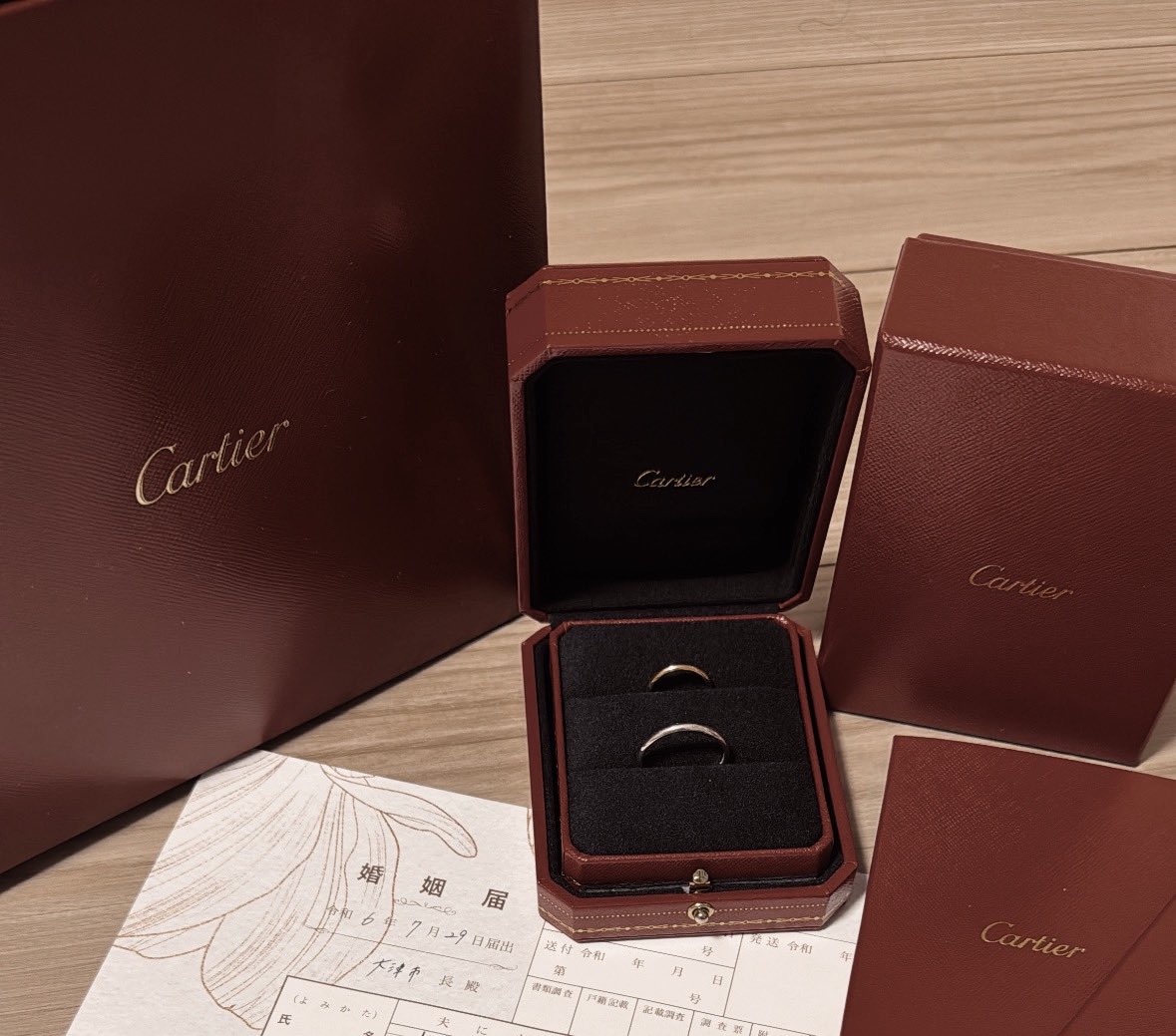 09260312_____'s tweet photo. 2024.7.29 6年記念日に入籍しました💍 https://t.co/5KB2mMe7m8