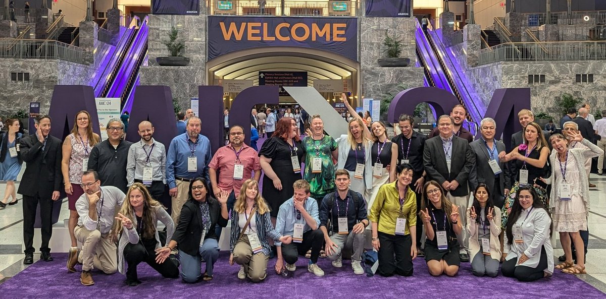 Prof. Melissa E. Murray 📸🔬 (@drneurochic) on Twitter photo Wowza, #neuropathology crew representing at #AAIC24 🤩 So wonderful to see so many great colleagues and friends 🔬🧠
<a href="/grinberg_t/">Lea T. Grinberg, M.D, Ph.D</a> <a href="/TNRLab/">Eddie Lee</a> <a href="/theREALaivisaur/">aivi like the plant (she/her)</a> <a href="/Alifkapasi1/">Alifiya Kapasi</a> @JohnCraryMDPHD <a href="/SaraRoseDunlop/">Sara Rose Dunlop PhD</a> <a href="/BaaylaB/">Baayla DC Boon</a> <a href="/M_B_Miller/">Michael Miller</a> <a href="/sandraneuropath/">Sandra O. Tomé</a> <a href="/diegosflab/">Dr. Diego Sepulveda-Falla Lab</a> <a href="/Alifkapasi1/">Alifiya Kapasi</a>
<a href="/JToledo46333006/">JToledo, MD, PhD</a> Wowza, #neuropathology crew representing at #AAIC24 🤩 So wonderful to see so many great colleagues and friends 🔬🧠
<a href="/grinberg_t/">Lea T. Grinberg, M.D, Ph.D</a> <a href="/TNRLab/">Eddie Lee</a> <a href="/theREALaivisaur/">aivi like the plant (she/her)</a> <a href="/Alifkapasi1/">Alifiya Kapasi</a> @JohnCraryMDPHD <a href="/SaraRoseDunlop/">Sara Rose Dunlop PhD</a> <a href="/BaaylaB/">Baayla DC Boon</a> <a href="/M_B_Miller/">Michael Miller</a> <a href="/sandraneuropath/">Sandra O. Tomé</a> <a href="/diegosflab/">Dr. Diego Sepulveda-Falla Lab</a> <a href="/Alifkapasi1/">Alifiya Kapasi</a>
<a href="/JToledo46333006/">JToledo, MD, PhD</a>