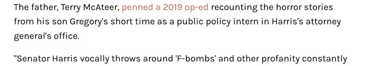 ArmandDoma's tweet photo. Kamala Harris vocally throws around “F-bombs” in the office. amazing https://t.co/ONKoPVmWnI