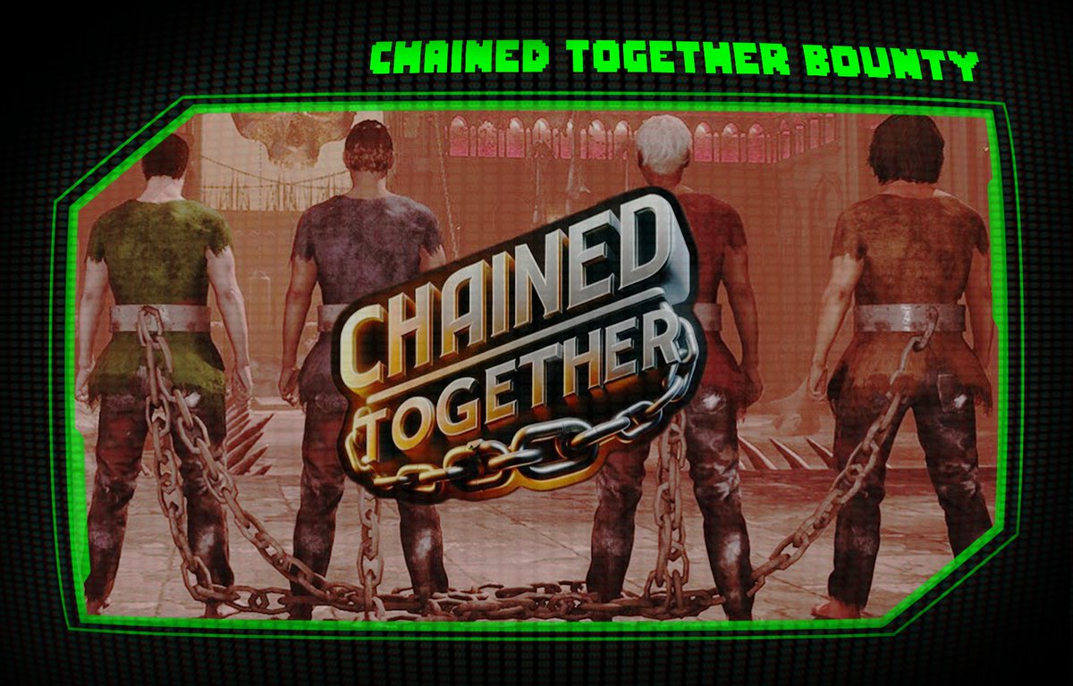 kickcommunity's tweet photo. New Bounty Activated...

Category: [Chained Together]

Objective: [Complete in One Stream]

Reward: [5 Gifted Subs Each]
