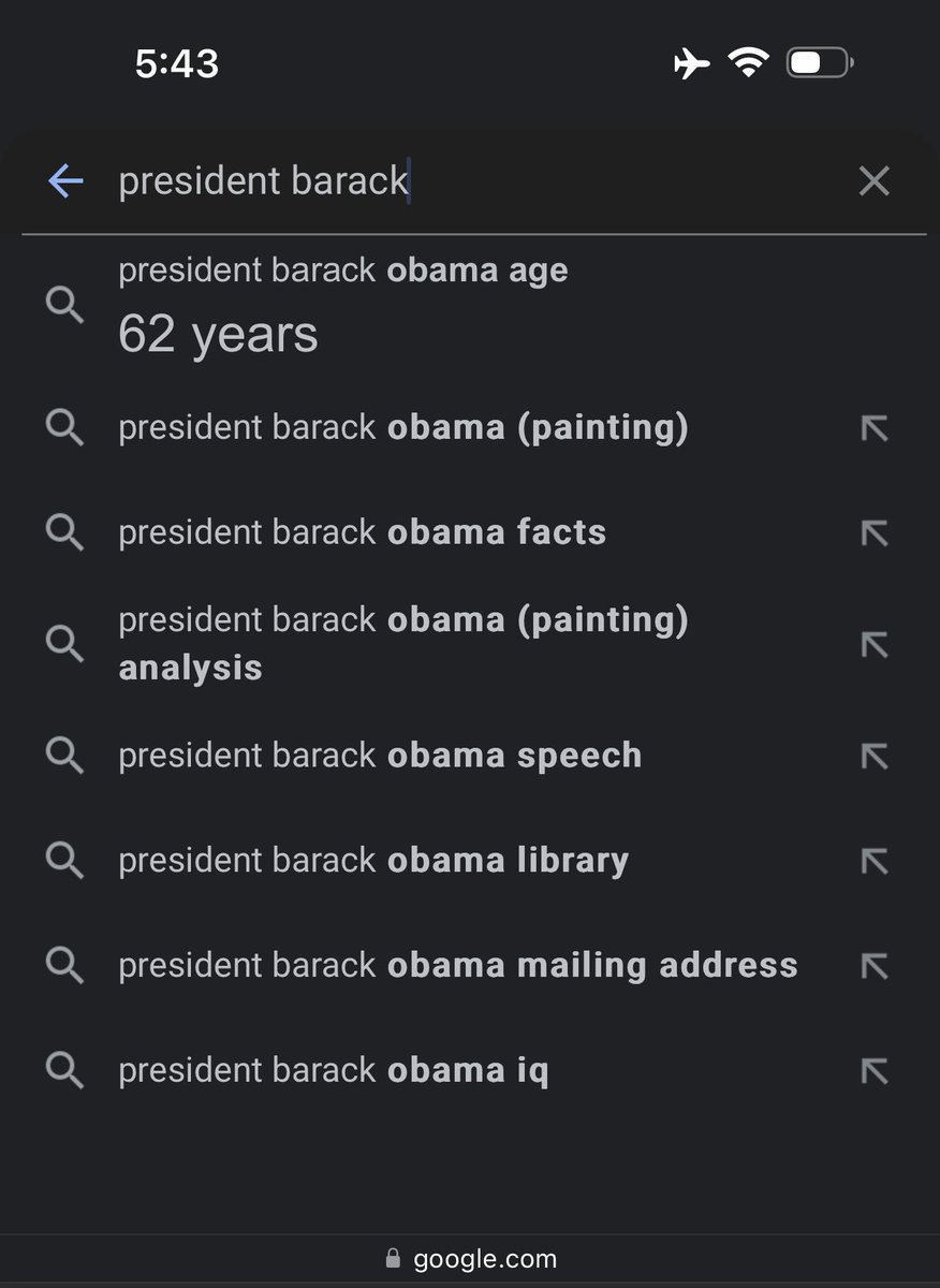 AboveTheWing's tweet photo. @elonmusk Search any other prez by their first name. This is wild! https://t.co/lIYkqweMxw