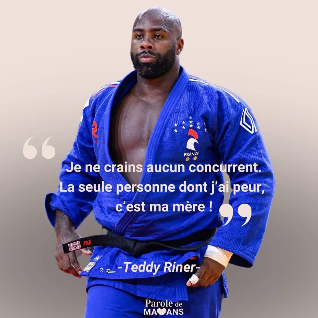 JBOOVII's tweet photo. Allez @teddyriner la France derrière toi, ta maman en première ligne 🇫🇷🇫🇷🇫🇷.
🥇 https://t.co/bUdTLejm3Z