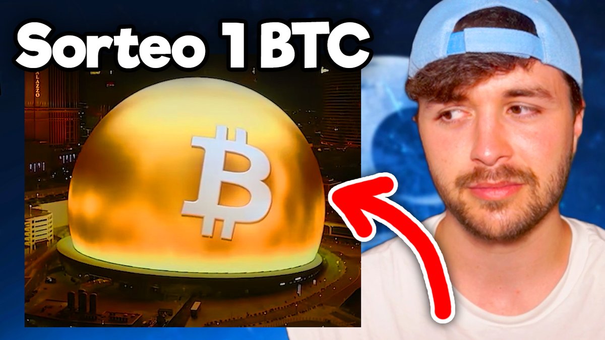 Sabías que estamos sorteando 1 Bitcoin con Crypto·com? 😱 Es muy fácil  participar en el sorteo, sólo entra en el vídeo y usa mi enlace 🤩 Ser el  KOL nº1 del mercado