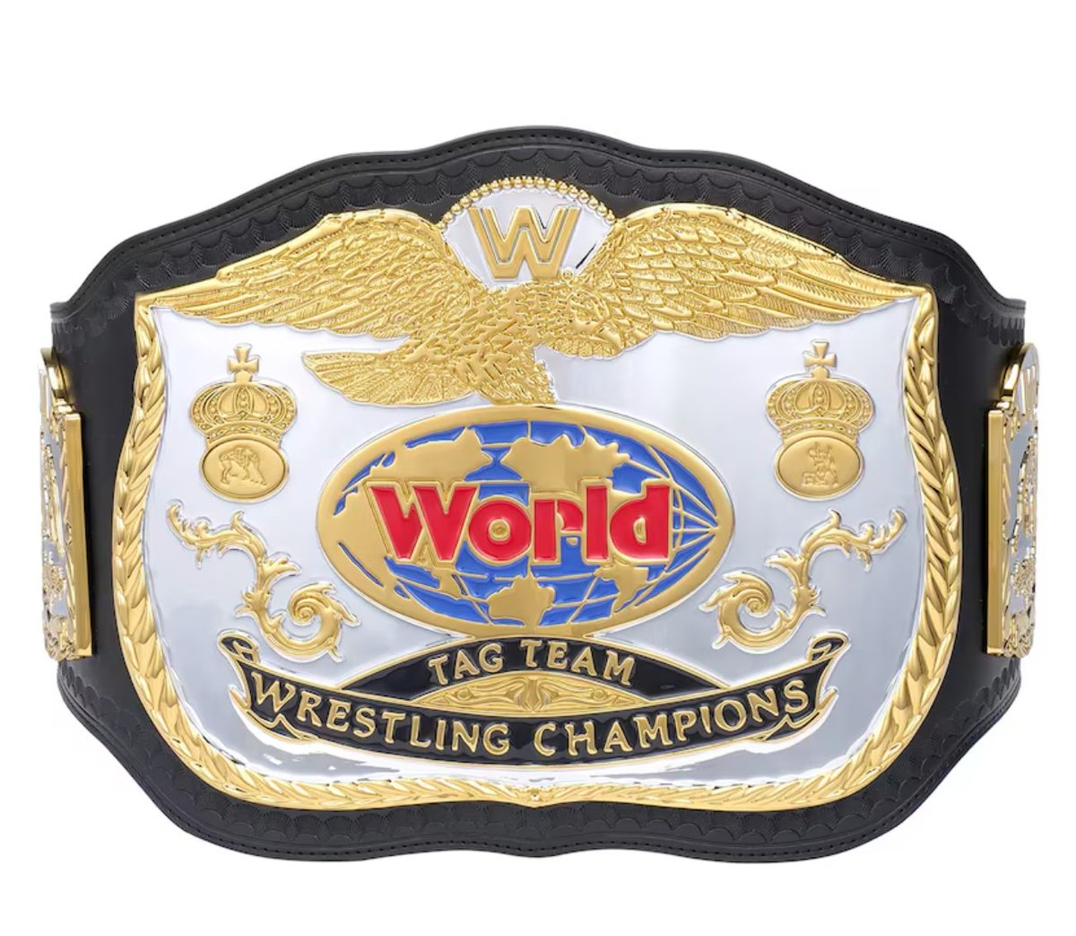 💥2 FOR 1 SPECIAL GIVEAWAY!!!! 💥

(1) Lucky Person will win TWO WWE Classic World Tag Team Championship Replica Title Belts thanks to my friends over Wrestle Rumble!!! 

To ENTER:
💥 RETWEET
💥 FOLLOW ME &amp; <a href="/WrestleRumble/">Wrestle Rumble</a> 
💥 COMMENT your all-time FAVE TAG TEAM! 

Winner will be