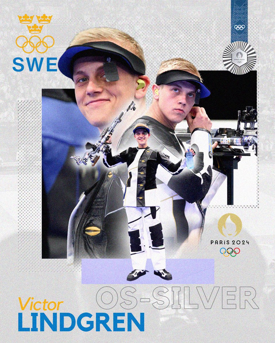Medaljregnet fortsätter! Victor Lindgren höll nerverna i styr, hade siktet inställt och sköt hem en fin silvermedalj!🇸🇪🎯🥈

#smsport #victorlindgren #skytte #skyttesport #sverige #sweden #Olympics #OlympicGames #PARIS2024