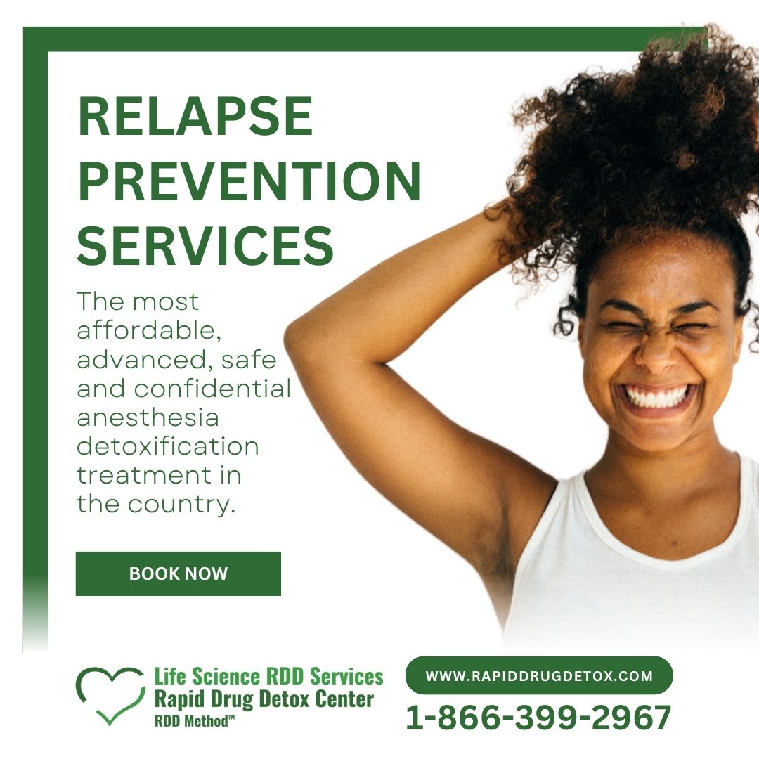 RDDMethod's tweet image. Prevent relapse and maintain your recovery with Rapid Drug Detox! 🌟 Our affordable, advanced, and safe RDD Method™ offers the best support for lasting sobriety. Book now at rapiddrugdetox.com or call 1-866-399-2967. #RelapsePrevention #RDDMethod #RecoveryJourney