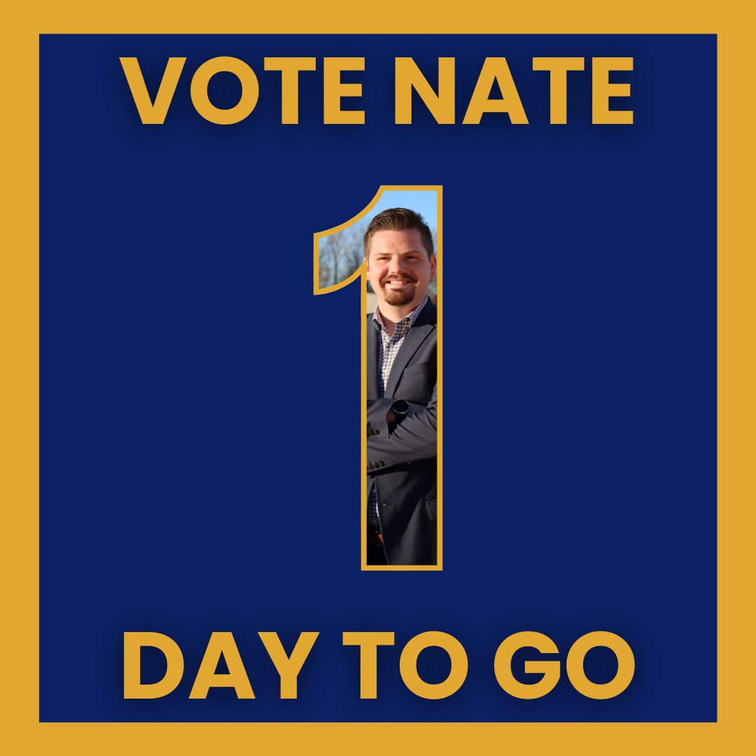 Nate ‘Gus’ Gustafson (@gus_4_us) on Twitter photo One day until the election. I would be honored to have your vote tomorrow! #Gus4Us One day until the election. I would be honored to have your vote tomorrow! #Gus4Us