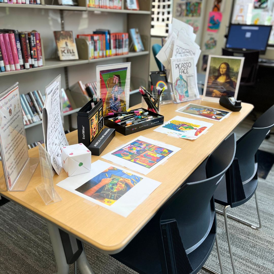 ArapahoeLibrary's tweet image. Step into a world of creativity and imagination at our pop-up art recreation event at Southglenn Library! 🎨✨ Put your own unique spin on famous art pieces. It&apos;s the perfect way to express yourself and have fun with friends. #ArtAtTheLibrary #CreativityUnleashed