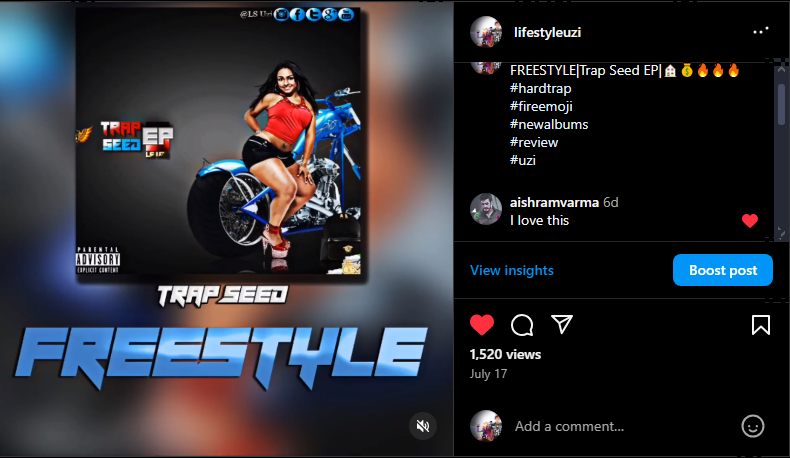 DavidSefu421's tweet photo. #promo
#review 
#trapseedep
#lsuzi https://t.co/d8T5m3p1j5