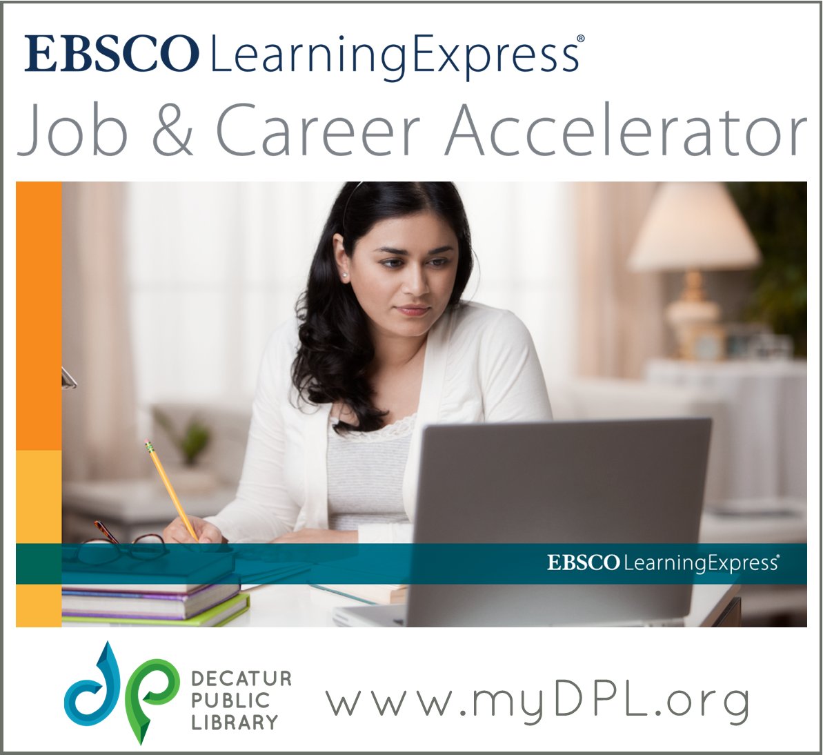 decaturpublib's tweet image. Learn which occupations are great matches for you based on your skills and interests. Log in to EBSCO LearningExpress Job &amp;amp; Career Accelerator and take the quizzes. Get started at myDPL.org and click on LearningExpress. #EBSCOLEX