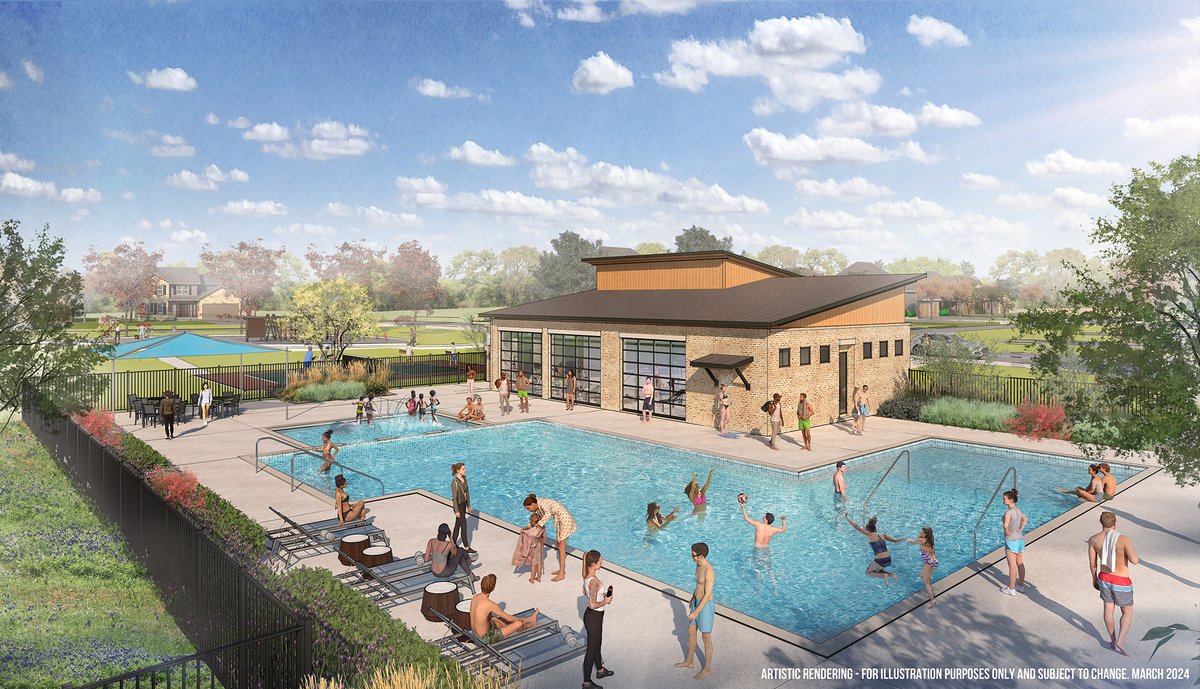 RealFirstTexas's tweet image. 🌟 Exciting News from Polo Ridge in Mesquite, TX! 🌟

We're thrilled to release the initial renderings of the stunning amenity center! Imagine relaxing poolside while soaking in breathtaking views of the plains below and the iconic Downtown Dallas skyline. 🏙️🌄

🏡 Discover...