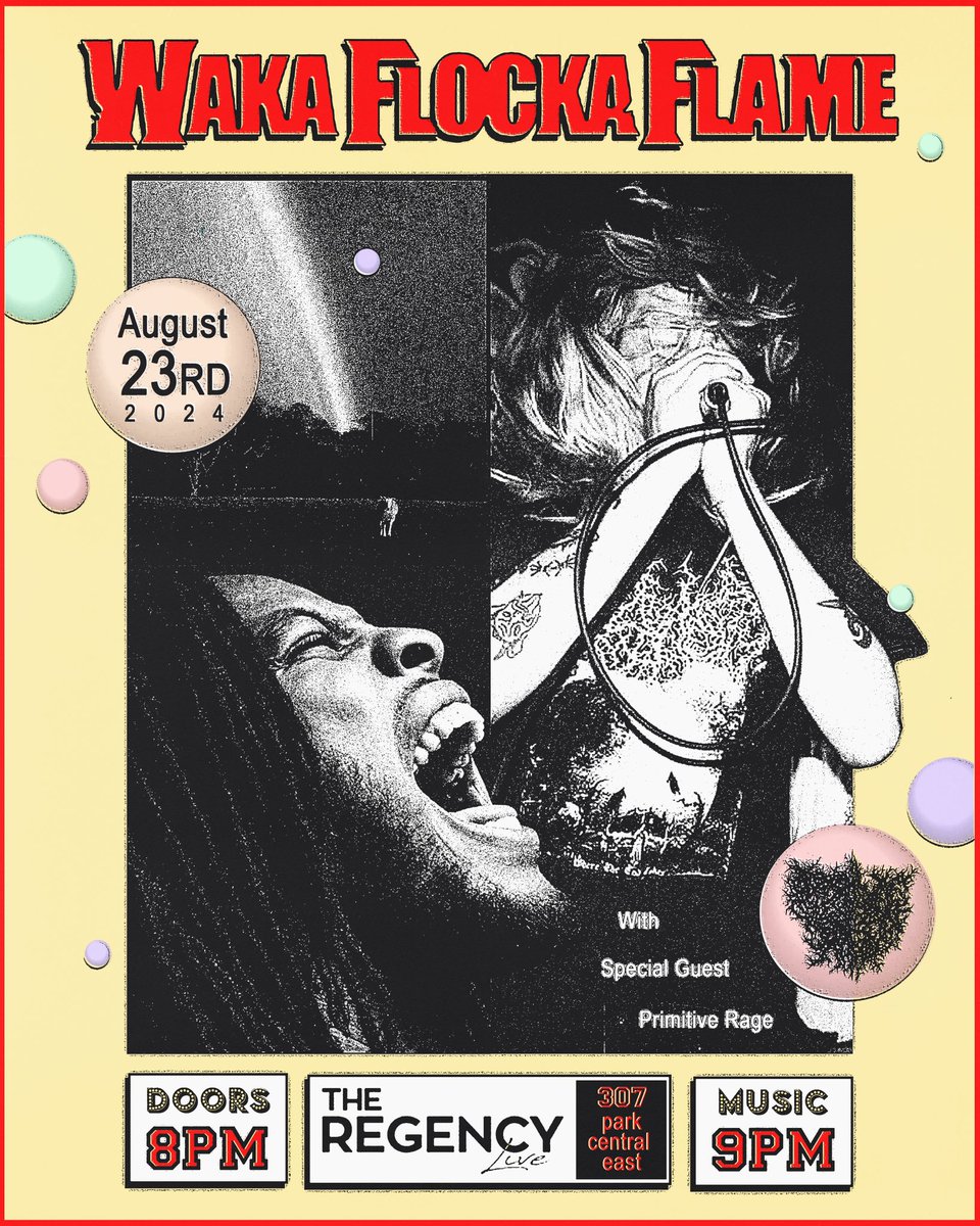 Yes this is real. Primitive Rage with waka flocka flame august 23rd