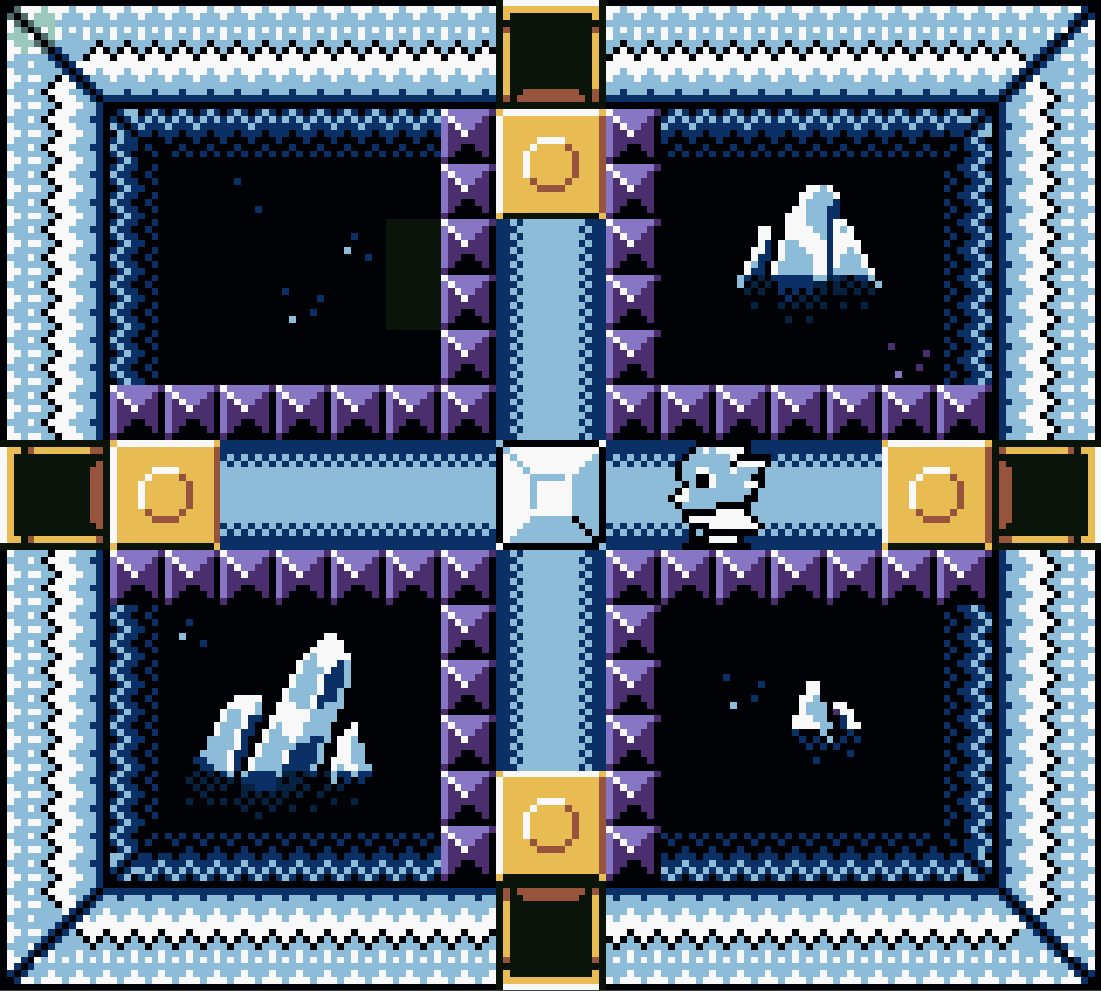 freinicke's tweet photo. Dungeons in color! #swordbirdsong #gbstudio #gameboy #indiedev #pixelart https://t.co/iwrpZLhR1a