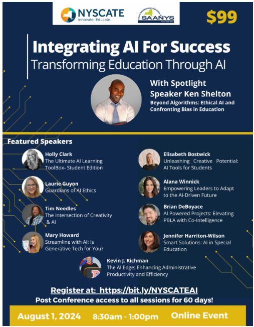 Philip Jarosz (@insightphiled) on Twitter photo There's still time to register for this great virtual <a href="/NYSCATE/">NYSCATE π‘π»</a> event! <a href="/SMILELearning/">Laurie Guyon π</a> <a href="/timneedles/">Tim Needles</a> <a href="/mrshoward118/">Mary Howard, NBCT</a> <a href="/ElisaBostwick/">Elisabeth Bostwick</a> <a href="/AlanaWinnick/">Alana Winnick</a> nyscate.org/iCore/Events/Eβ¦ There's still time to register for this great virtual <a href="/NYSCATE/">NYSCATE π‘π»</a> event! <a href="/SMILELearning/">Laurie Guyon π</a> <a href="/timneedles/">Tim Needles</a> <a href="/mrshoward118/">Mary Howard, NBCT</a> <a href="/ElisaBostwick/">Elisabeth Bostwick</a> <a href="/AlanaWinnick/">Alana Winnick</a> nyscate.org/iCore/Events/Eβ¦