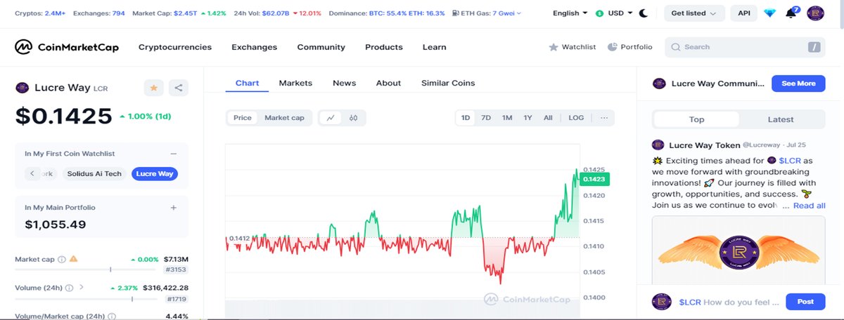 🚀 Exciting times ahead with LucreWay! 🌟 
Dive into the world of seamless crypto transactions, unparalleled security, and innovative solutions. Join the LucreWay community and be part of the future of finance. 💼💎
 #Crypto #Blockchain #LucreWay #Fintech #Innovation