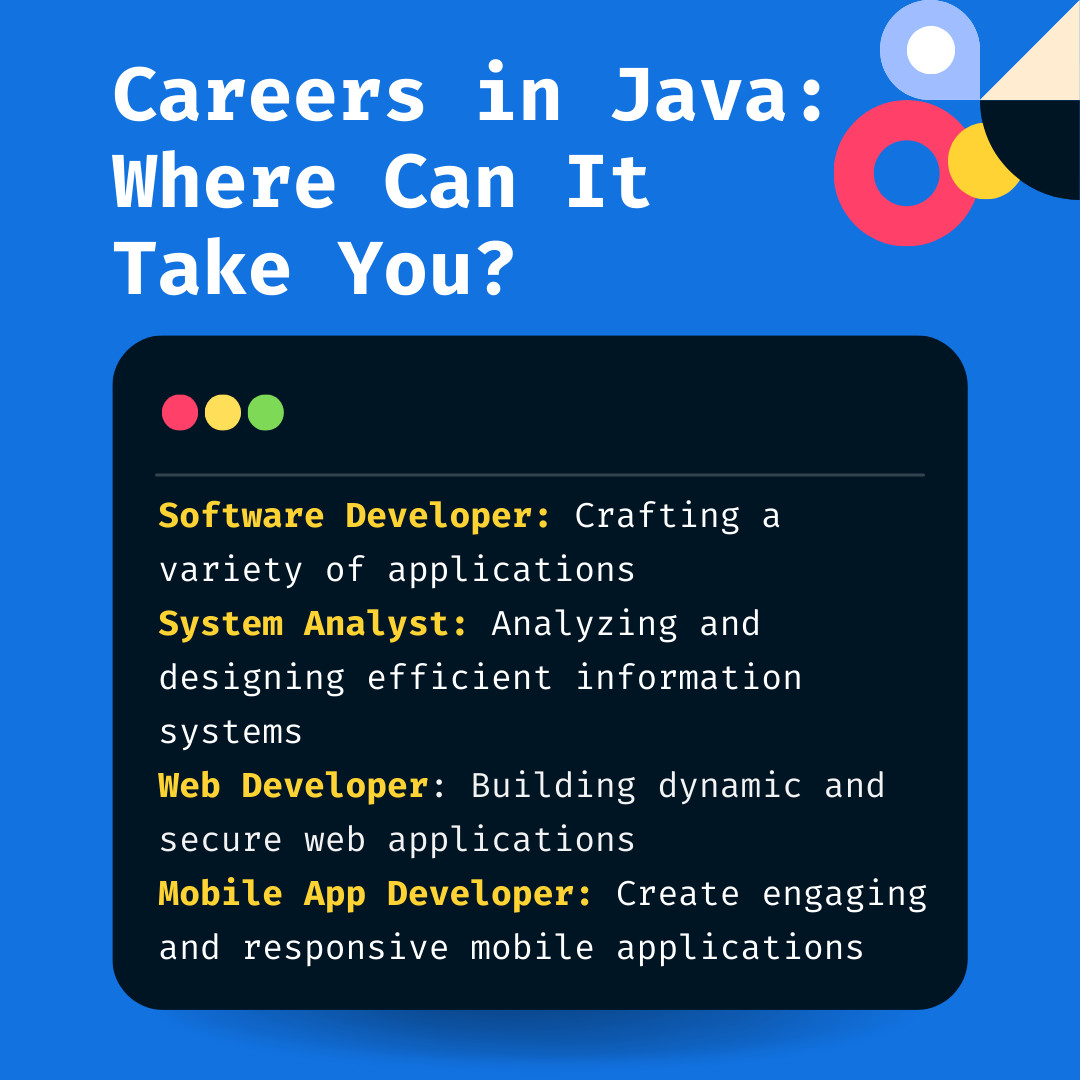 masterycoding's tweet image. Why teach Java?
Teaching Java aligns with the current industry trends by:
💡 Fostering problem-solving skills
📚 Providing a solid foundation for future education
💼 Offering numerous career opportunities
Elevate your teaching game with #JavaInEducation!