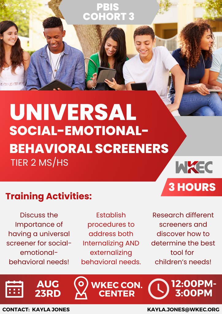 WKECSpecialEd's tweet photo. 🌟Join us for PBIS Cohort 3! 🌟
Let's ensure our students get the support they need! https://t.co/YcDpJbkXHN