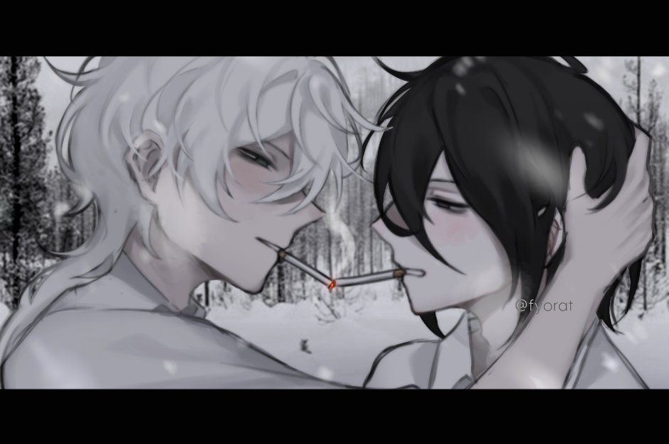 fyodorslut's tweet photo. Cigarettes out of the window

Based off @noa_ciharu's fyolai fic, White nights, black dawns.

#Fyolai #BSD https://t.co/Rh5jlBszJ8