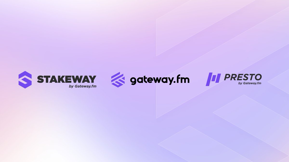 gateway_eth's tweet photo. With Presto deploying rollups &amp; L2 is a breeze. From ETH to zk we got you covered.

Join StakeWay with $1B TVL for seamless staking.

Our R&amp;D team leads innovation in #zkEVM tech &amp; high-performance sequencers.

Elevate your #web3games with us!

https://t.co/pX2f3jliev https://t.co/jILD4ISy73