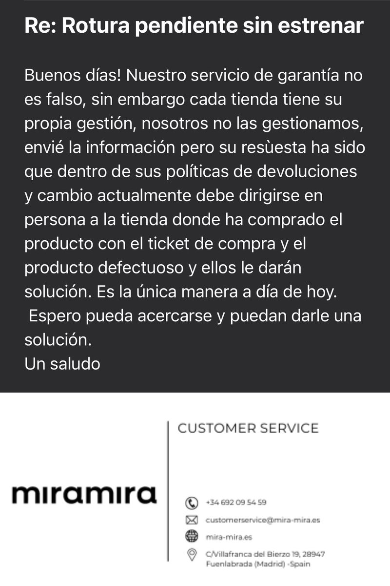 manabeal's tweet photo. Consejito del día, no compren bisutería en #miramira #bisuteria salvo que sean de la misma ciudad donde está la tienda, porque luego no les cubrirá la garantía, salvo que viajen presencialmente de nuevo hasta allí. https://t.co/SRdL90vpNP