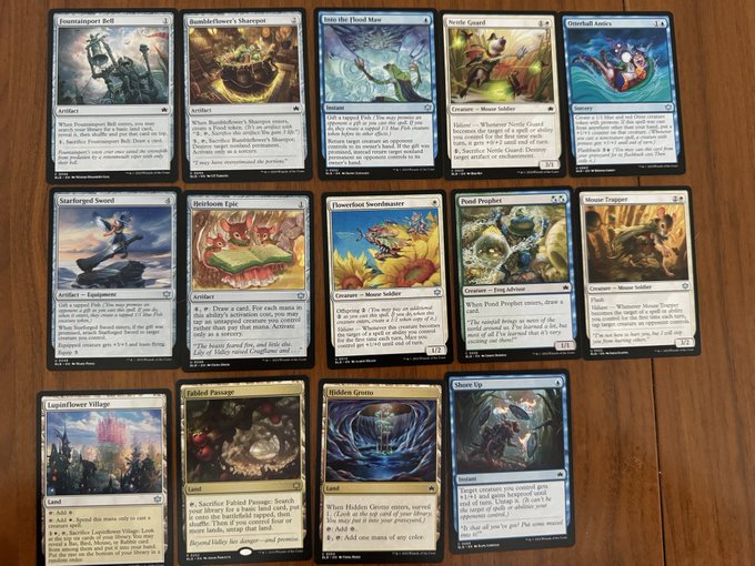Practicing for Sealed  I&rsquo;m posting what I built + what I cut that could have worked with what I built