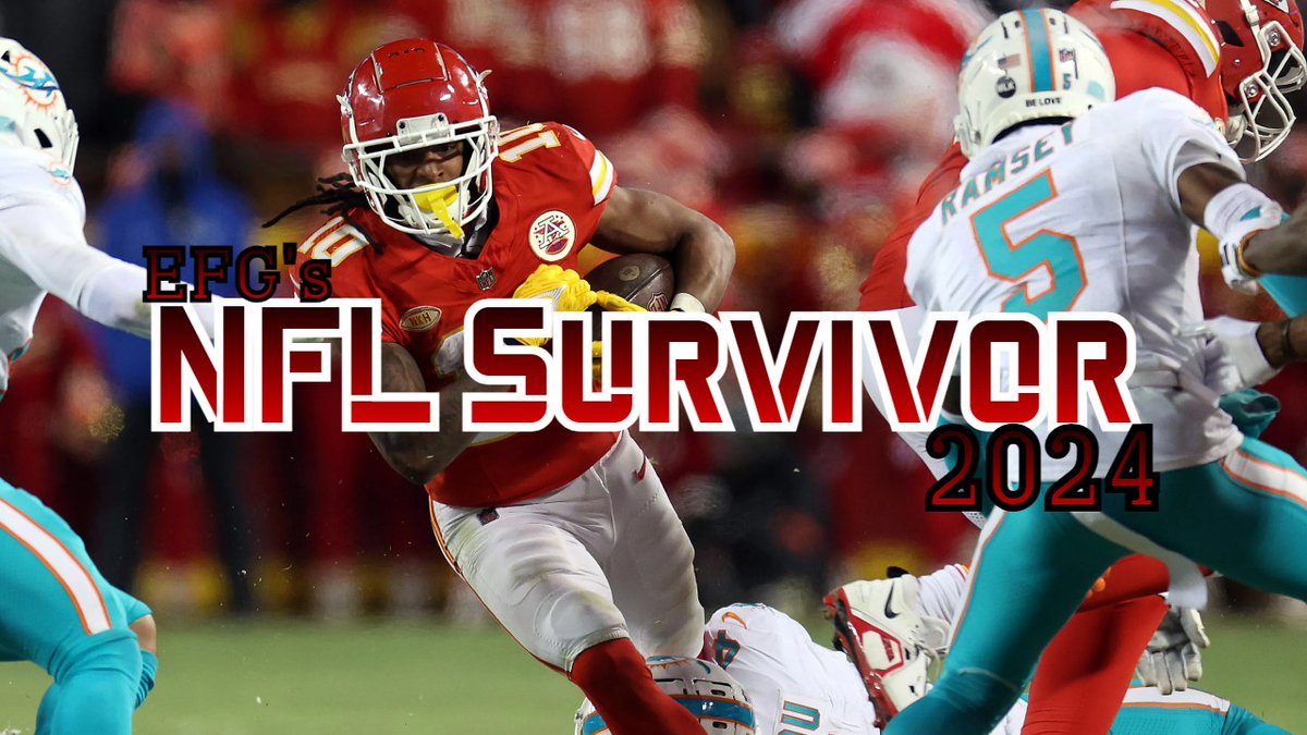 ChrisFoxSports's tweet photo. Game Name: NFL Survivor 2024
Game type: Pool (the more ppl, the higher the prize
Site: https://t.co/LyUibRZdaq
Cost: $10
Rake: Always $0!
Fun Rating: 4.5/5
How to play: Go to site, leave comment or IM

Highly recommended, Chris Fox Approved! (Yes I'm playing!). Many other contests to play, very unique and super fun way to fantasy!!

**Want us to promote your league? DM us today!