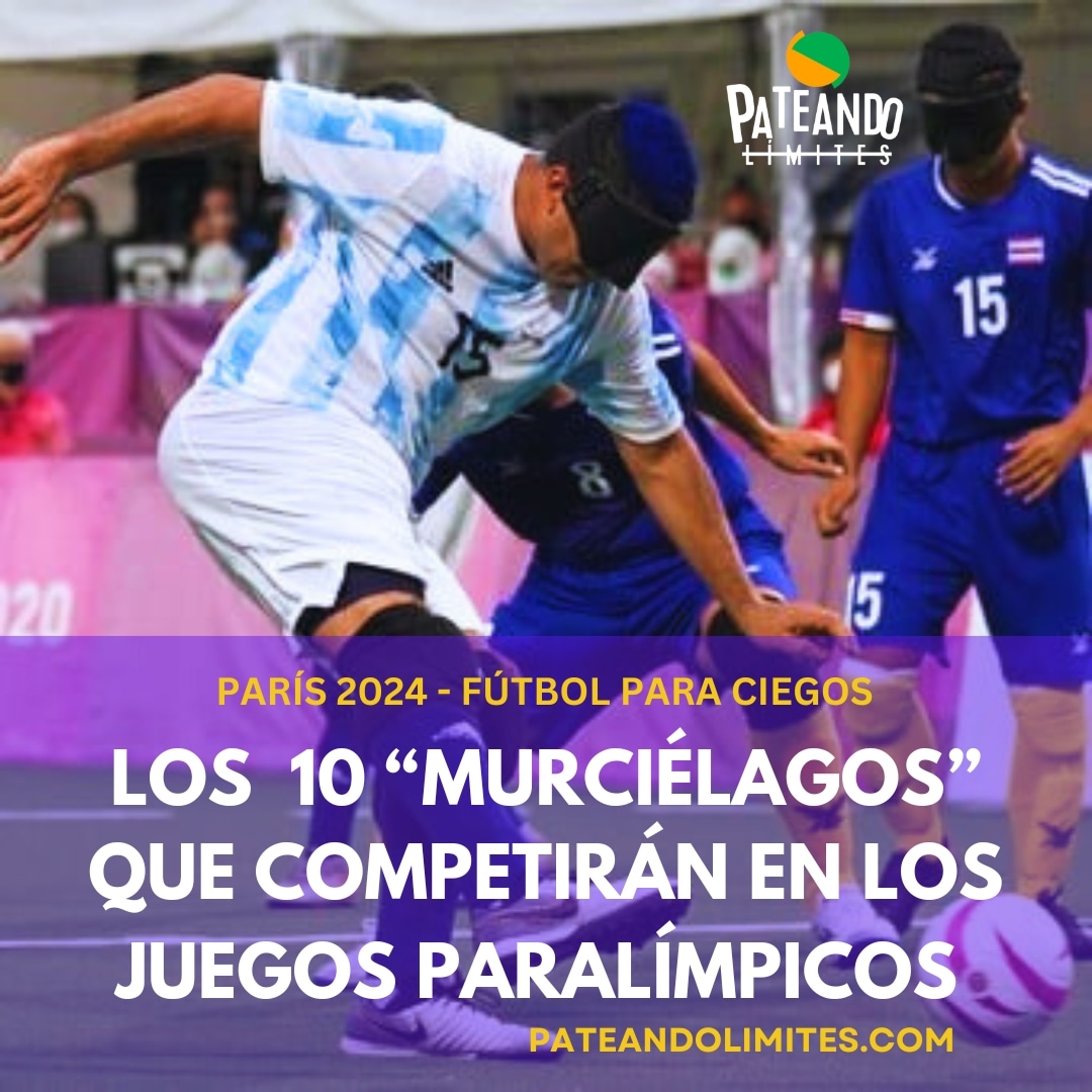 PateandoLimites's tweet photo. #Paris2024🇨🇵🇦🇷
LOS 10 "MURCIÉLAGOS" QUE COMPETIRÁN EN LOS JUEGOS PARALÍMPICOS
¿Quiénes son los 10 jugadores de la #SelecciónArgentina de #FútbolParaCiegos, que competirán en los #JuegosParalímpicos de @paris2024 ?
▶️Infórmate en https://t.co/d9wCxDxPqJ https://t.co/rtTkyS5K1p