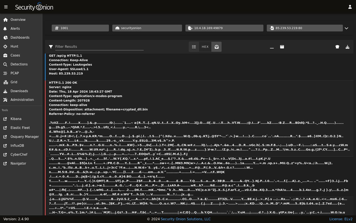 securityonion's tweet photo. Security Onion 2.4.90 now available including improvements for Detections and much more!
https://t.co/8rPTaCyA6y
#cybersecurity #infosecurity #infosec #DFIR #ThreatHunting #IncidentResponse #NetworkDetection #EndpointDetection #SecurityOnion https://t.co/HJGf7mbcDa