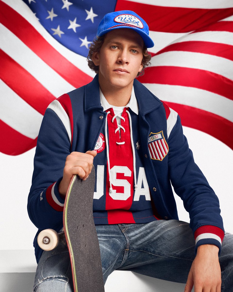 RalphLauren's tweet image. Congratulations to #JaggerEaton on winning the silver medal in men’s skateboarding street final.

#RalphLauren #PoloRalphLauren #PoloRLStyle #RLxTeamUSA #TeamUSA #ParisOlympics #Paris2024