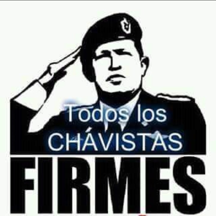 Aquí estamos los Patriotas, los Bolivarianos, los Revolucionarios y los Chavistas firmes con la Patria y con Nicolás Maduro Moros.

¡¡VENEZUELA VENCE SIEMPRE!!

#GanoLaPazYLaEsperanza