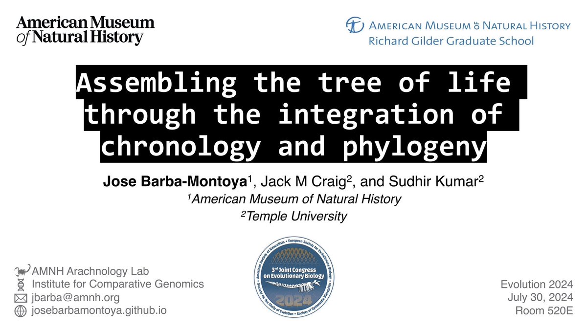 barba_jose_'s tweet image. FYI: I will present at #evol2024 on an approach for constructing supertrees from collections of phylogenetically restricted trees through the integration of the temporal dimension. July 30, 9:30 AM, room 520E. biorxiv.org/content/10.110…