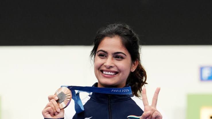 commpactmaims's tweet photo. Breaking barriers and making history as the first Indian female to win a medal at the Paris Olympics 2024! 🏅🇮🇳 
#IndianPride #ParisOlympics2024 #Trailblazer https://t.co/PpZalUZs9L