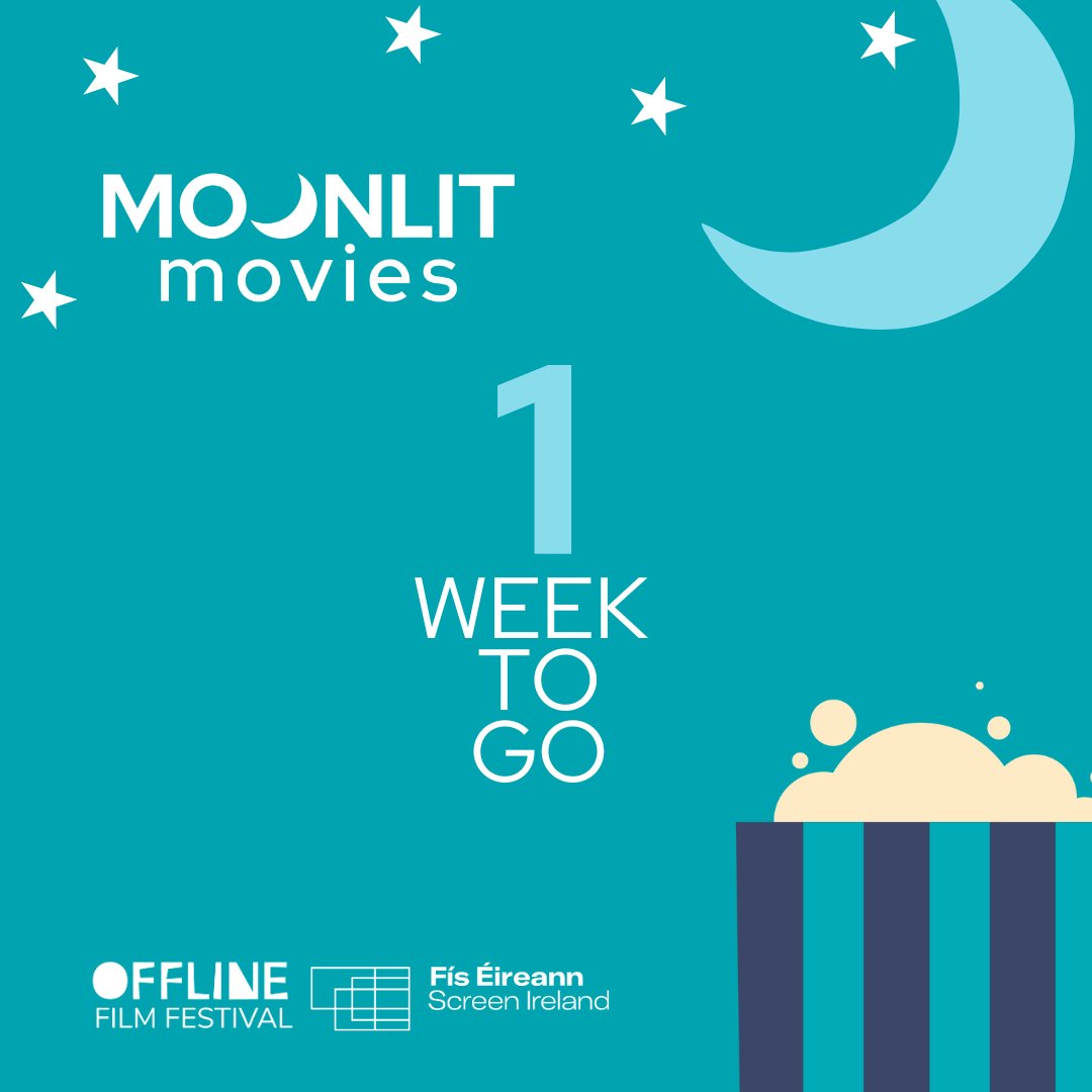 OFFlineFilmFest's tweet image. ⏰ 1 WEEK TO GO ⏰

Our new Moonlit Movies series kicks off next Monday!

Don't miss our outdoor screening of INTERMISSION during @BirrVintage on 5 August at the Courthouse Yard in Birr.

🎟 €10 incl booking
🔗 offlinefilmfestival.com/moonlitmovies/

Thanks to funding from @ScreenIreland