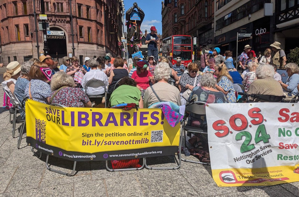 Save Nottingham Libraries tweet media