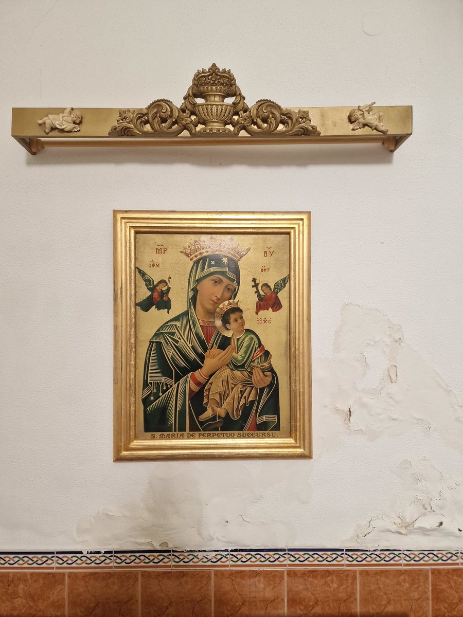 gerrobo's tweet photo. Was up in the mountains around Costa Blanca in Spain this morning and called into a small, rural Spanish church, and much to my joy, I saw this @GerardRMoloney @MichaelForde4 #CSsR #Makeherknown https://t.co/RC9UP0jZMR