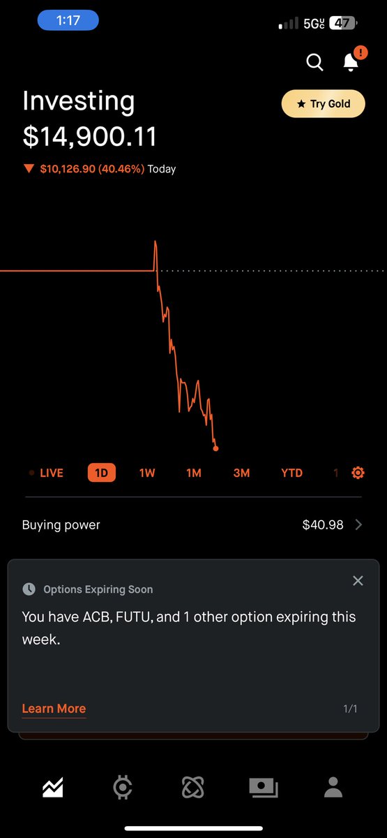 SnakeBaboo's tweet photo. @OptionsBuffett Terrible fucking calls https://t.co/13BCRdAh9R