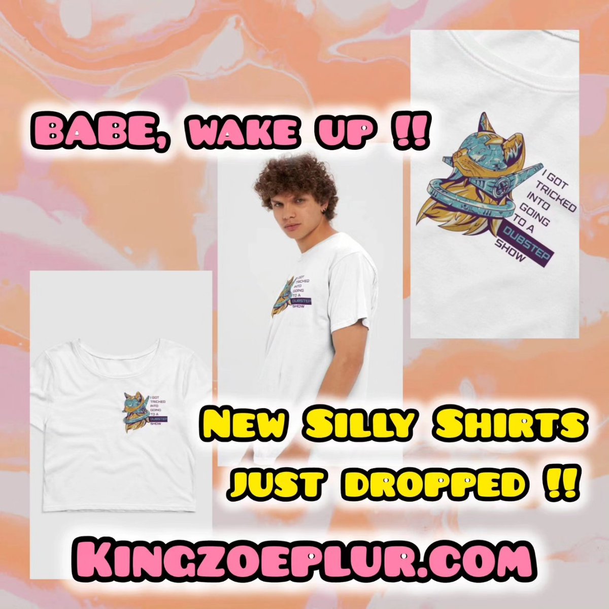 KingZoePLUR's tweet photo. NEW SILLY SHIRTS AVAILABLE ON MY WEBSITE :)
https://t.co/pRwYs34NzZ https://t.co/6F5PEpHEsk
