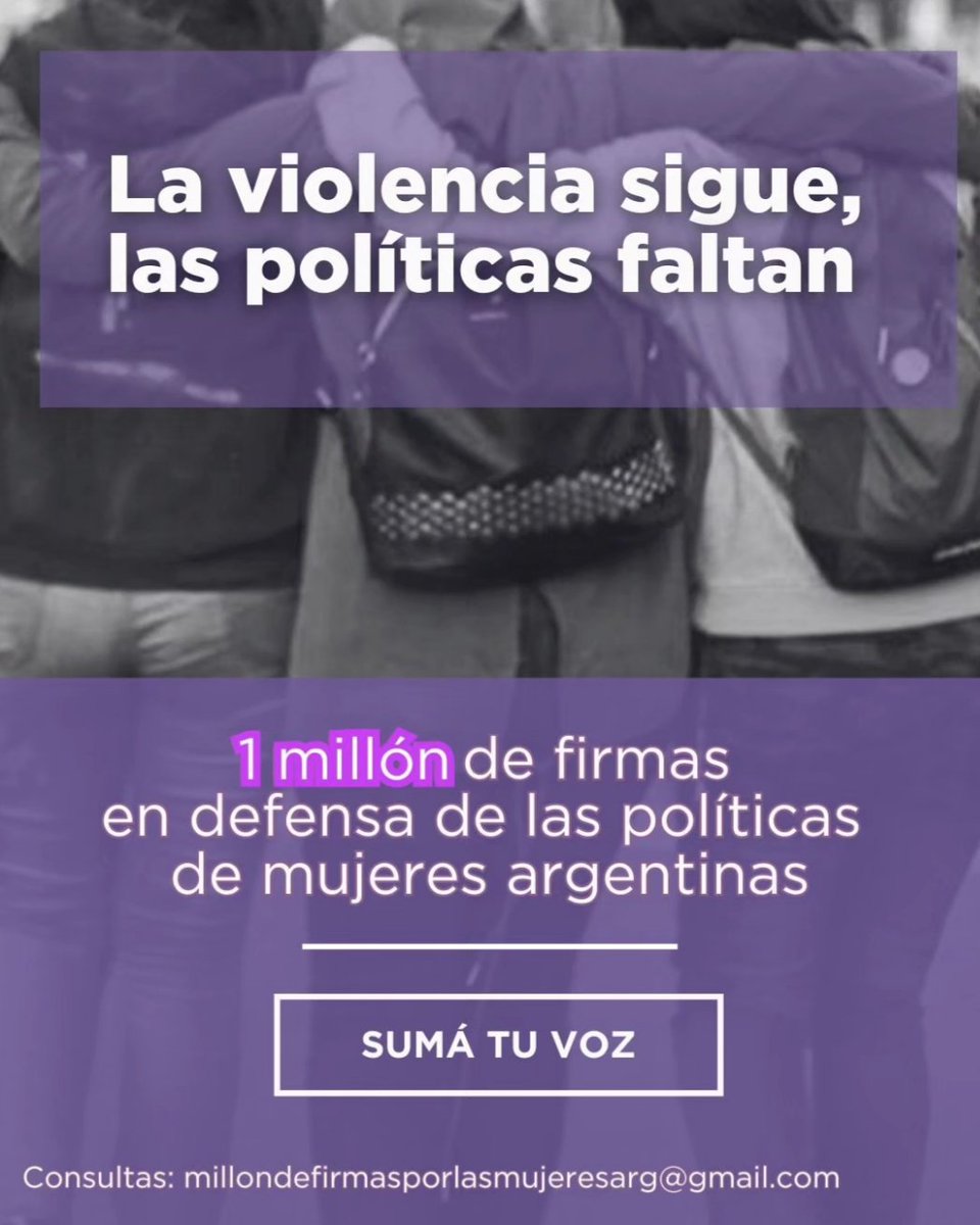 📣 Invitamos a todos/as quienes deseen adherir y sumarse a la campaña a completar este formulario. 

❗ Tenés tiempo hasta el miércoles 31/08 a las 23.59 hs.

📑👉Accedé al formulario en este link: forms.gle/amowJrWED8RDyo…  (d