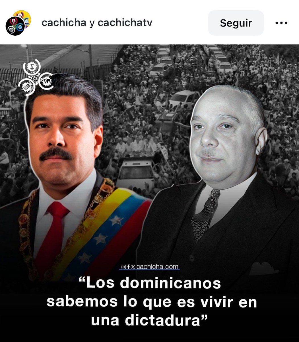 No comparen. Si estábamos bajo régimen de dictadura, pero aquí no había miseria, no se pasaba hambre, no había delincuencia, había orden, no se debía un centavo.