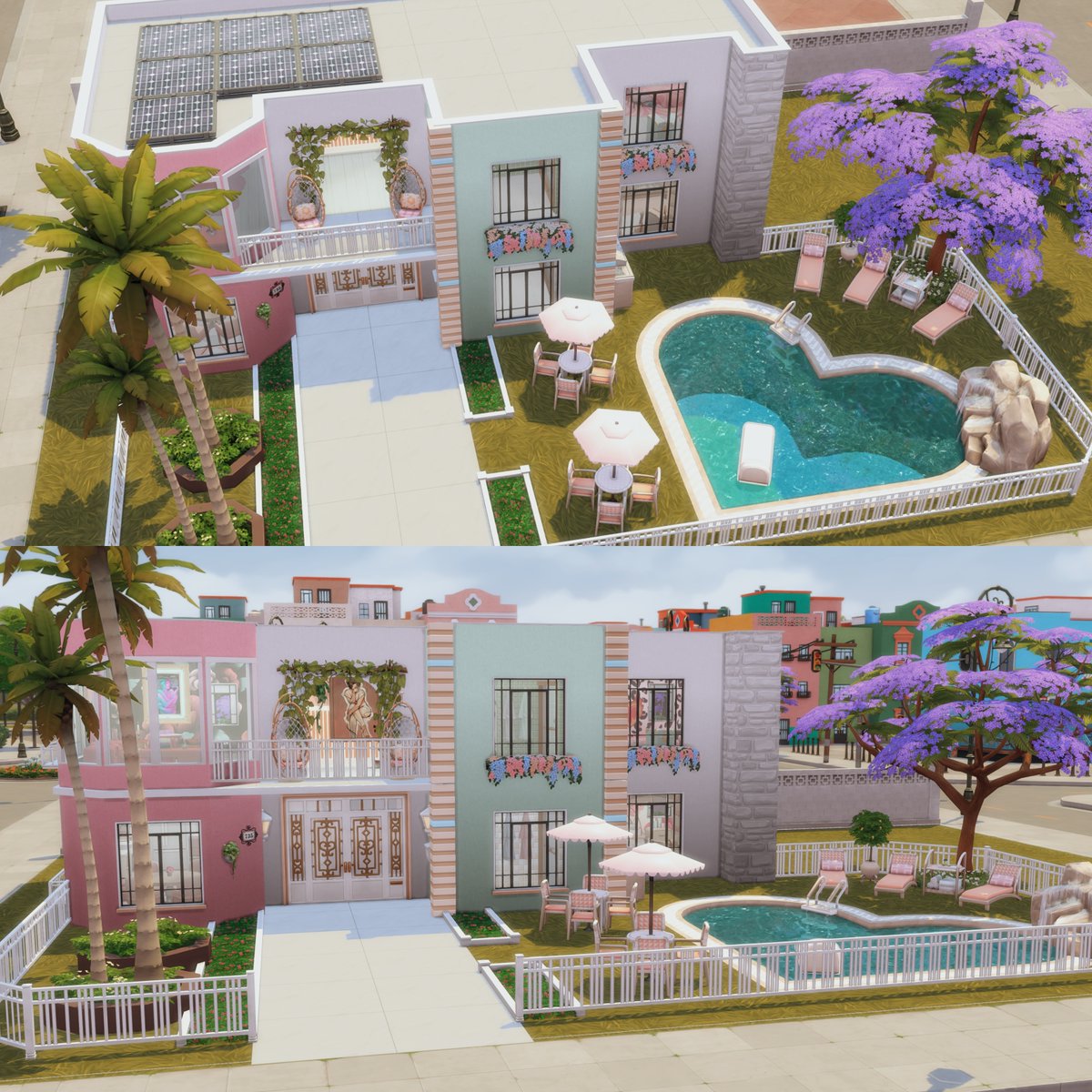 LeahSims_'s tweet image. 💗Casa Corazón💗

He hecho una nueva construcción utilizando la expansión de #LosSims4 ¡Viva el amor!

Esta casa es para la quinta generación de Los Drawn; Sune, Avery y Oriol.

Espero que os guste mucho☺️

#ShowUsYourBuilds