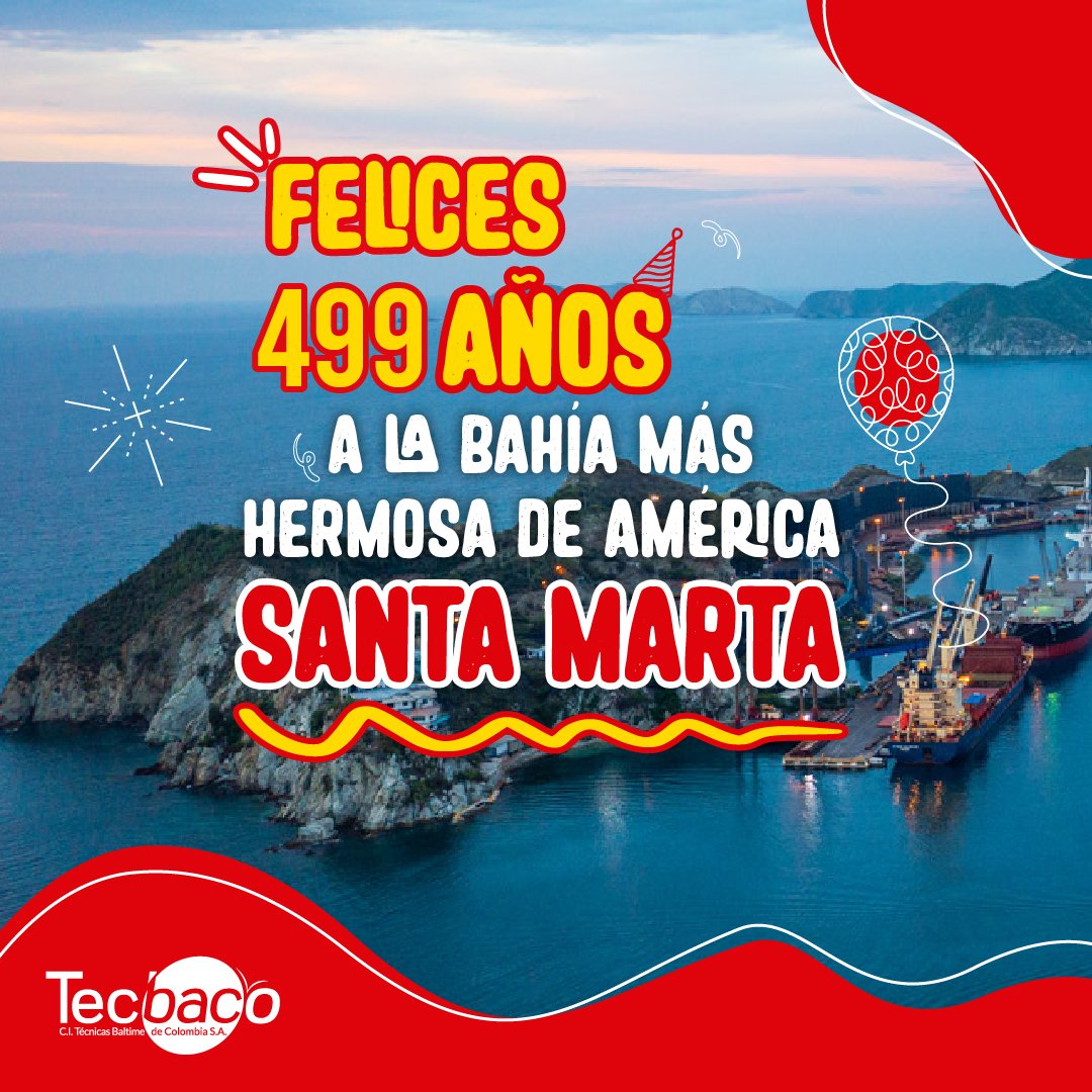 🎉Celebramos la riqueza de nuestra tierra y el esfuerzo de nuestra gente. Gracias a nuestra privilegiada ubicación en el Caribe colombiano, nuestros suelos fértiles han sido el cimiento de una industria bananera próspera. ¡Feliz cumpleaños a la bahía, fuente de nuestro