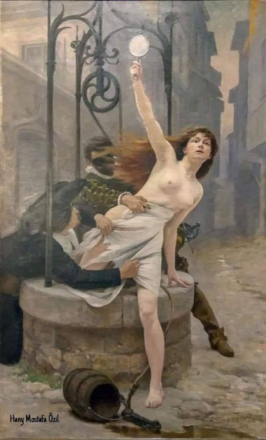 Pascal_Beuvelet's tweet photo. Trouvé sur FB !
Quand la Vérité sort nue du puit !
Selon un mythe du 19e siècle, la vérité et le mensonge se rencontrent un jour. 
« C'est un grand jour aujourd'hui ! " dit le mensonge à la vérité, "l'eau est très belle, allons nager ensemble ! »
La vérité méfiante, teste l'eau et découvre qu'elle est en fait très agréable. Ils se dévêtissent et commencent à nager.
Soudain, le mensonge sort de l'eau, met les vêtements de la vérité, et s'enfuit.
La Vérité furieuse sort du puits et court partout pour trouver le mensonge et récupérer ses vêtements. 
Le Monde, voyant la Vérité Nue, détourne son regard, avec mépris et rage.
Pauvre Vérité retourne au puits et disparaît à jamais, cachant là sa honte.
Depuis lors, le mensonge parcourt le monde entier, habillé comme la Vérité, satisfaisant les besoins de la société, car le Monde en tout cas, n'a aucune envie de rencontrer la Vérité nue.