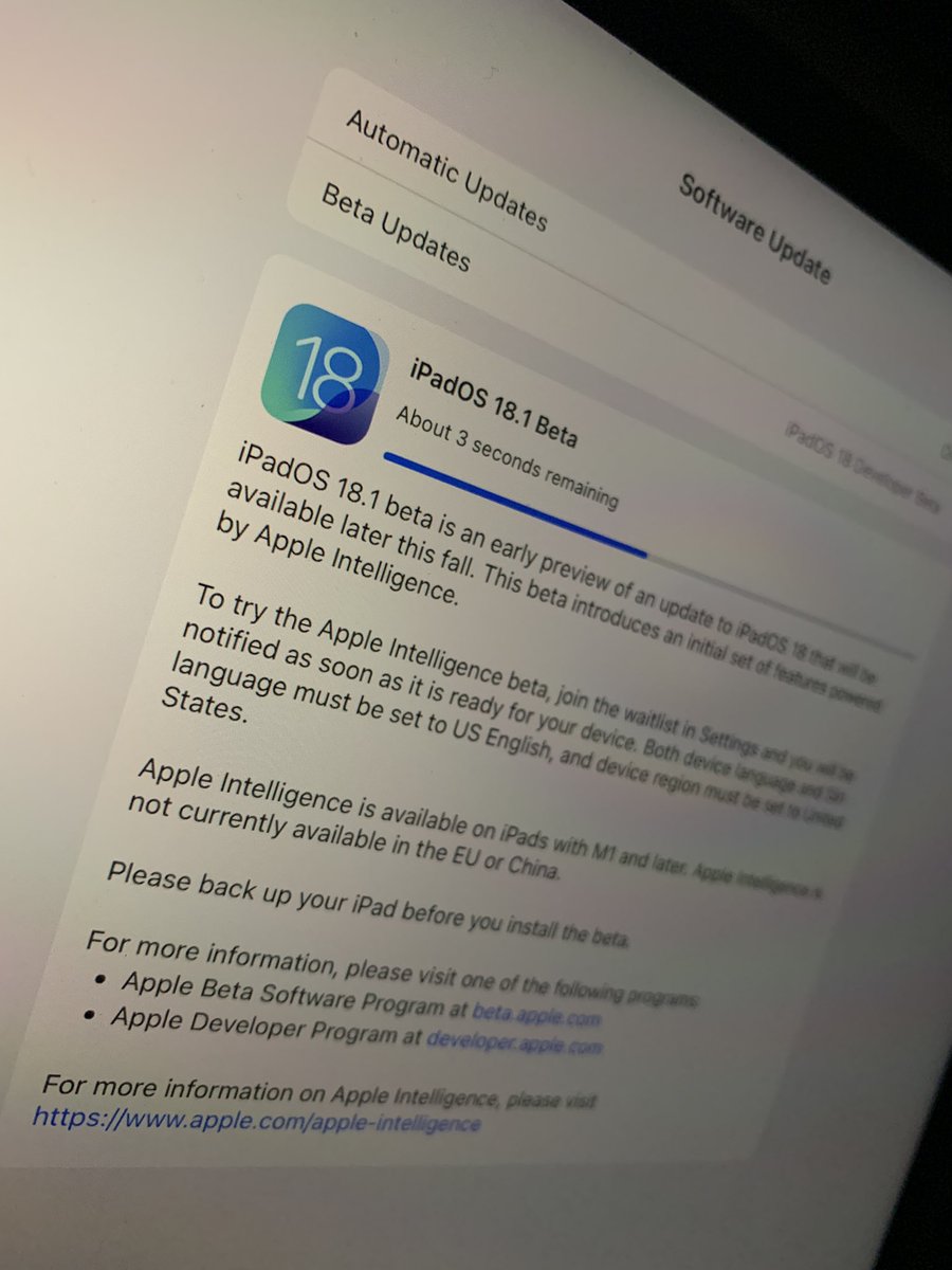 poloshantam's tweet image. 👀

#iPados #Apple #AppleIntelligence