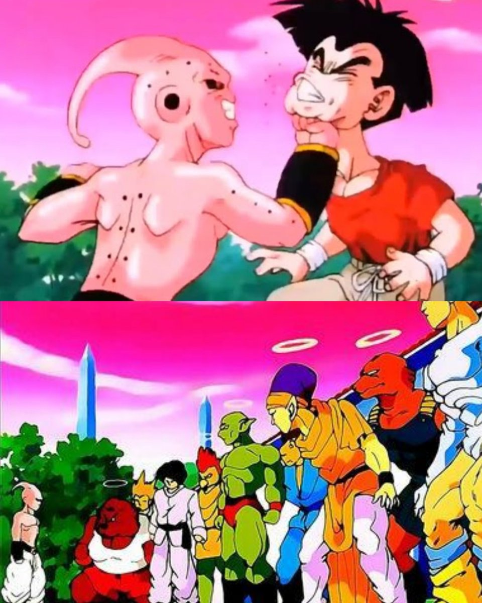 SLOplays's tweet photo. This mf Buu blew up Earth and then went to the afterlife just to kill mfs who were already dead 😭💀 https://t.co/sZ1wPL7eth