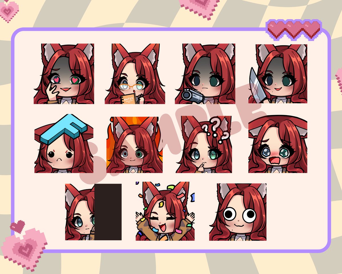 🌸【 ✿ Commissions Open! ✿ 】🌸
I opened emotes and badges commissions for Twitch, Discord and YouTube 

♡ TAT : 1-3 days (estimate)

dm me if you have any inquiries or are interested! 
rts are appreciated!! 🌸
#commissionopen  #twitch #Commision #commission_art