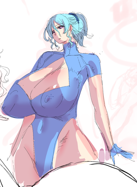 おっぱいお姉さんらくがき 