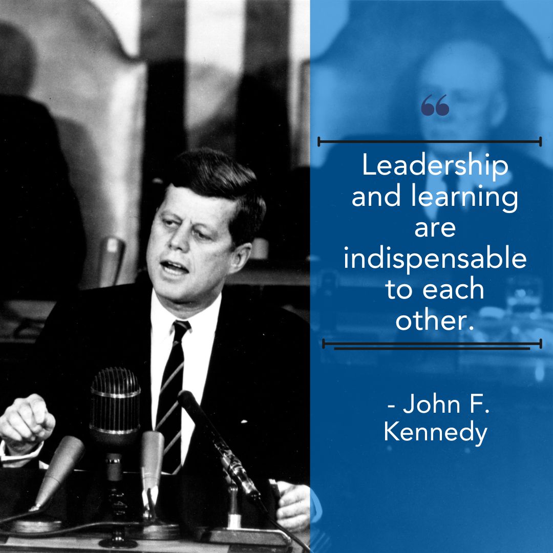 owchamber's tweet image. To be a great leader, you must constantly be learning. As John F. Kennedy said, it is indispensable! Thought it may be difficult at first, it is immensely rewarding. Is there something that you&apos;re currently learning?

#MotivationMonday #PresidentialQuote #ConstantlyLearning