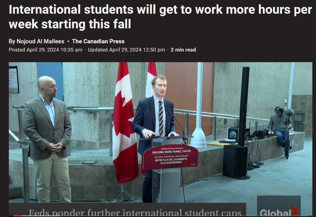 WahibaChair's tweet photo. #UCWCOMM205 Last term, @MarcMillerVM announced some changes which were top of mind: https://t.co/JDSrr8jbac

Can you reflect on the 5Ws1H? What are some of the sourced used in the article? #MediaWriting 

via @nojoudalmallees @CdnPressNews @globalnews 
#NewsWriting #Immigration https://t.co/RgeXQDvjWe